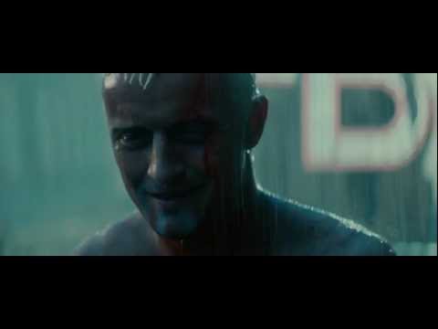Blade Runner - Final scene, &quot;Tears in Rain&quot; Monologue (HD)