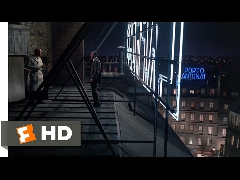 Charade (6/10) Movie CLIP - Rooftop Fight (1963) HD