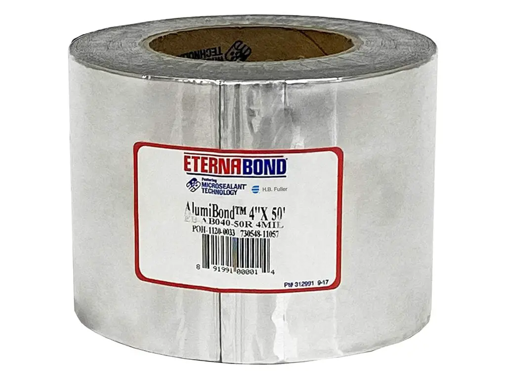 Best roof repair tape - EternaBond AlumiBond