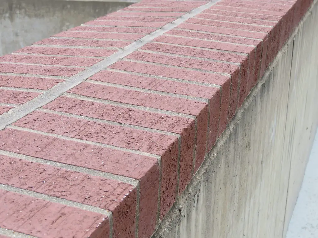 Brick Coping on a Parapet Wall