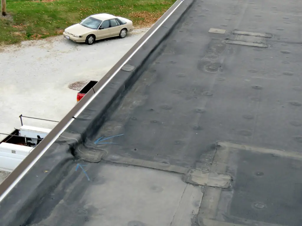 Do NOT try to repair an EPDM roof with roof cement.