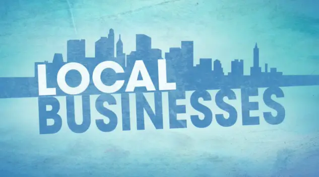 Graphic that says "Local Businesses".