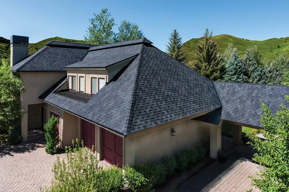 Luxury asphalt shingles.