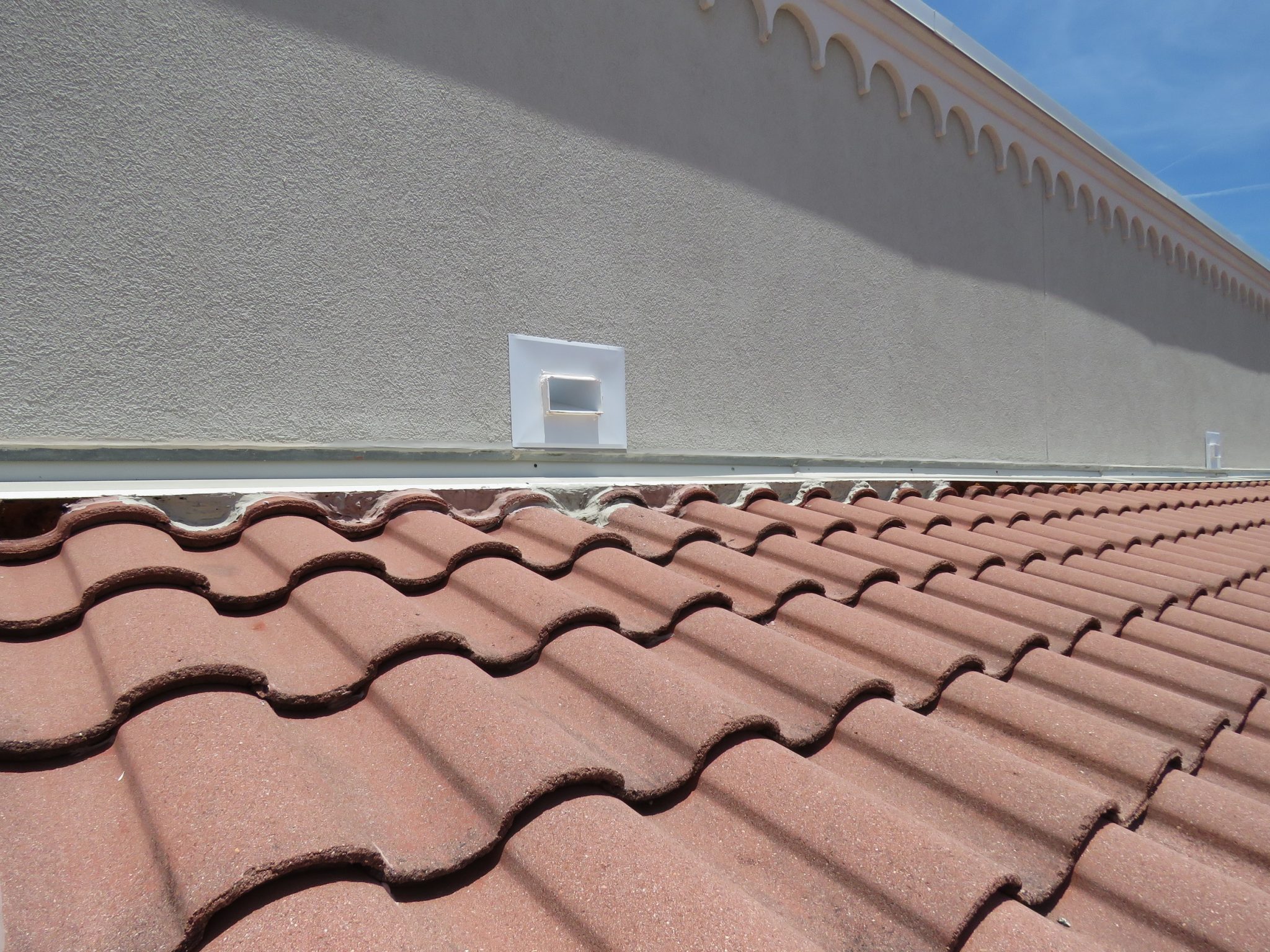 Pictures Commercial Roof Scuppers as Installed on Roofs