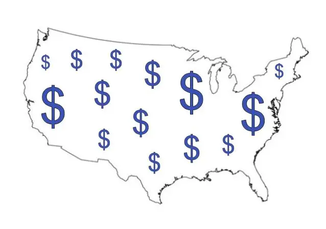 Graphic for relative construction costs by U.S. state.