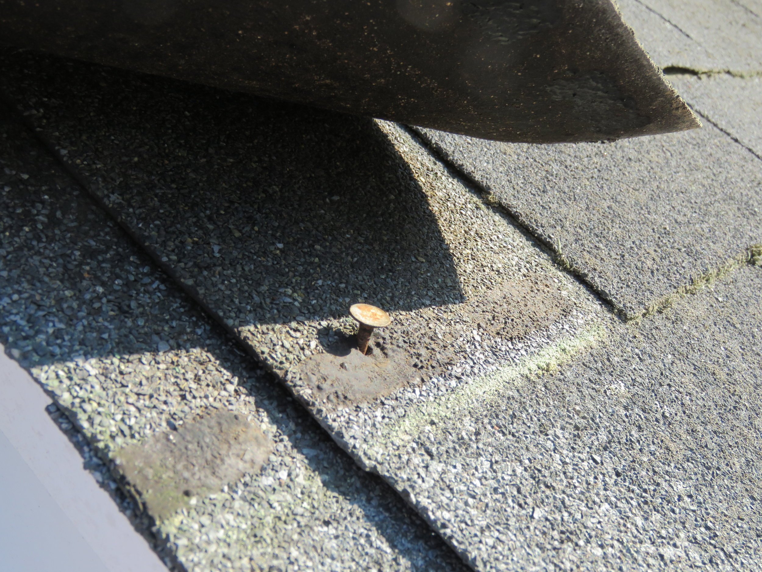 Exposed Roof Nails - How They Impact Your New Roof