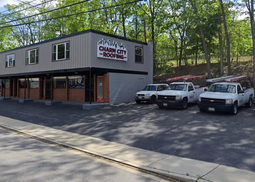 Picture of a roofing contractor's office.