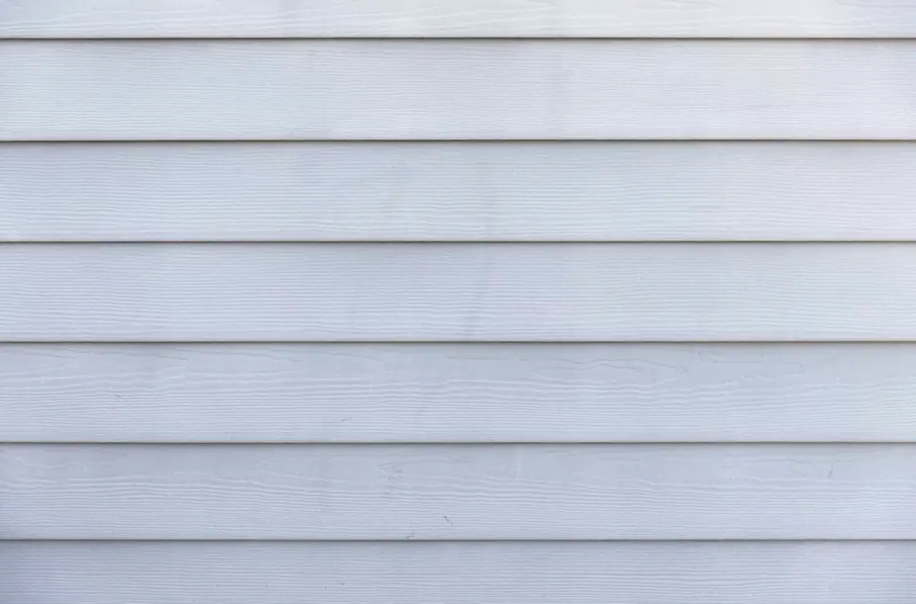 White Steel Siding