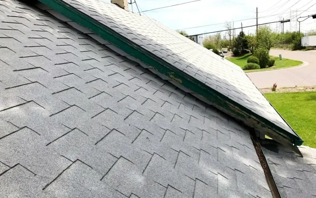 T-Lock asphalt shingles.