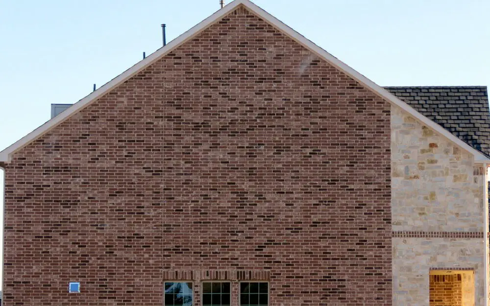 View of a steep-slope roof